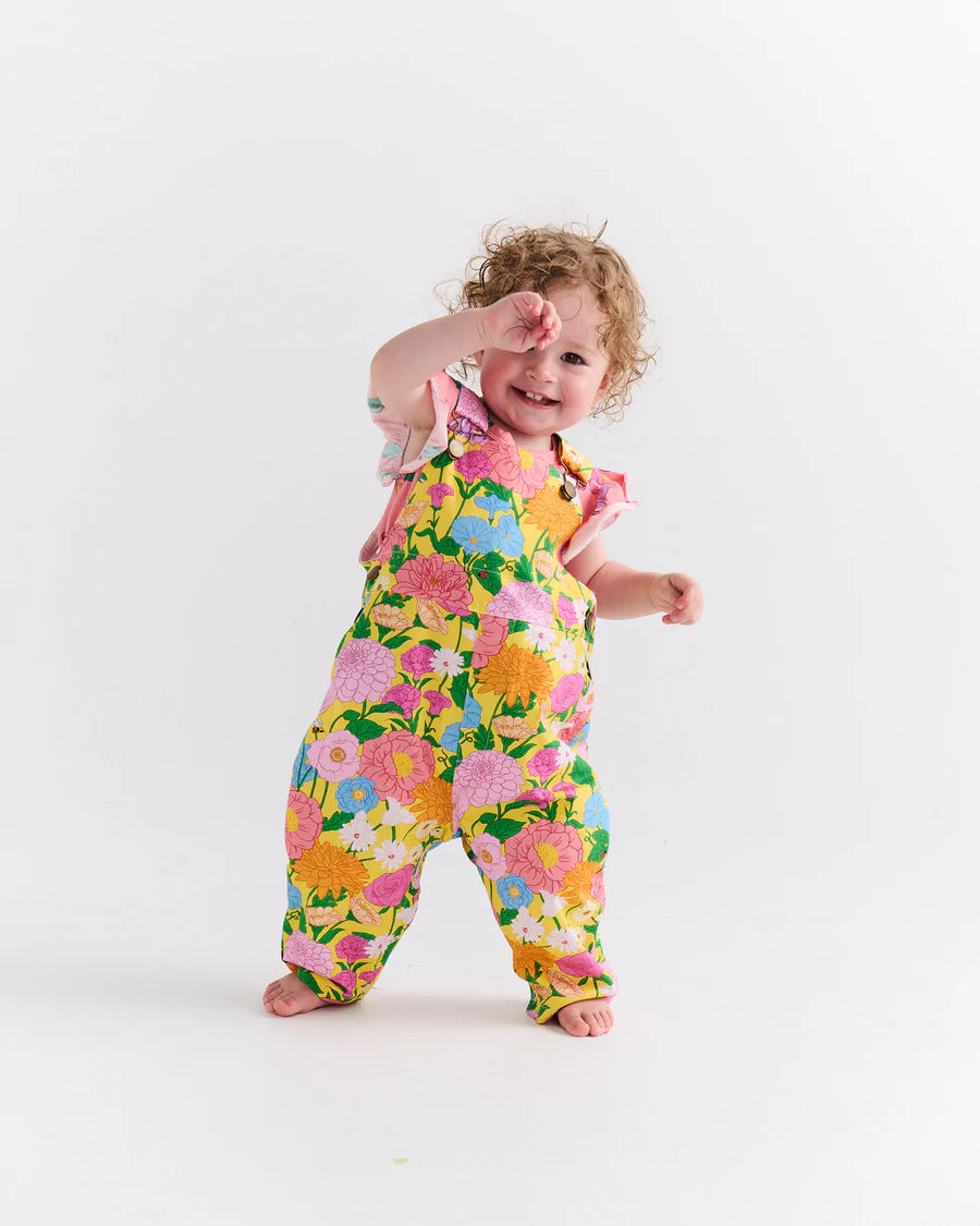 Kip and Co Follow the Sun baby overalls - baby wearing lifestyle