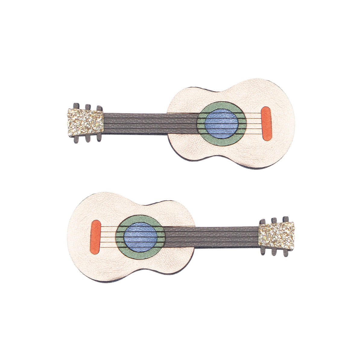 Mimi and Lula - Guitar Clips — front view flat lay