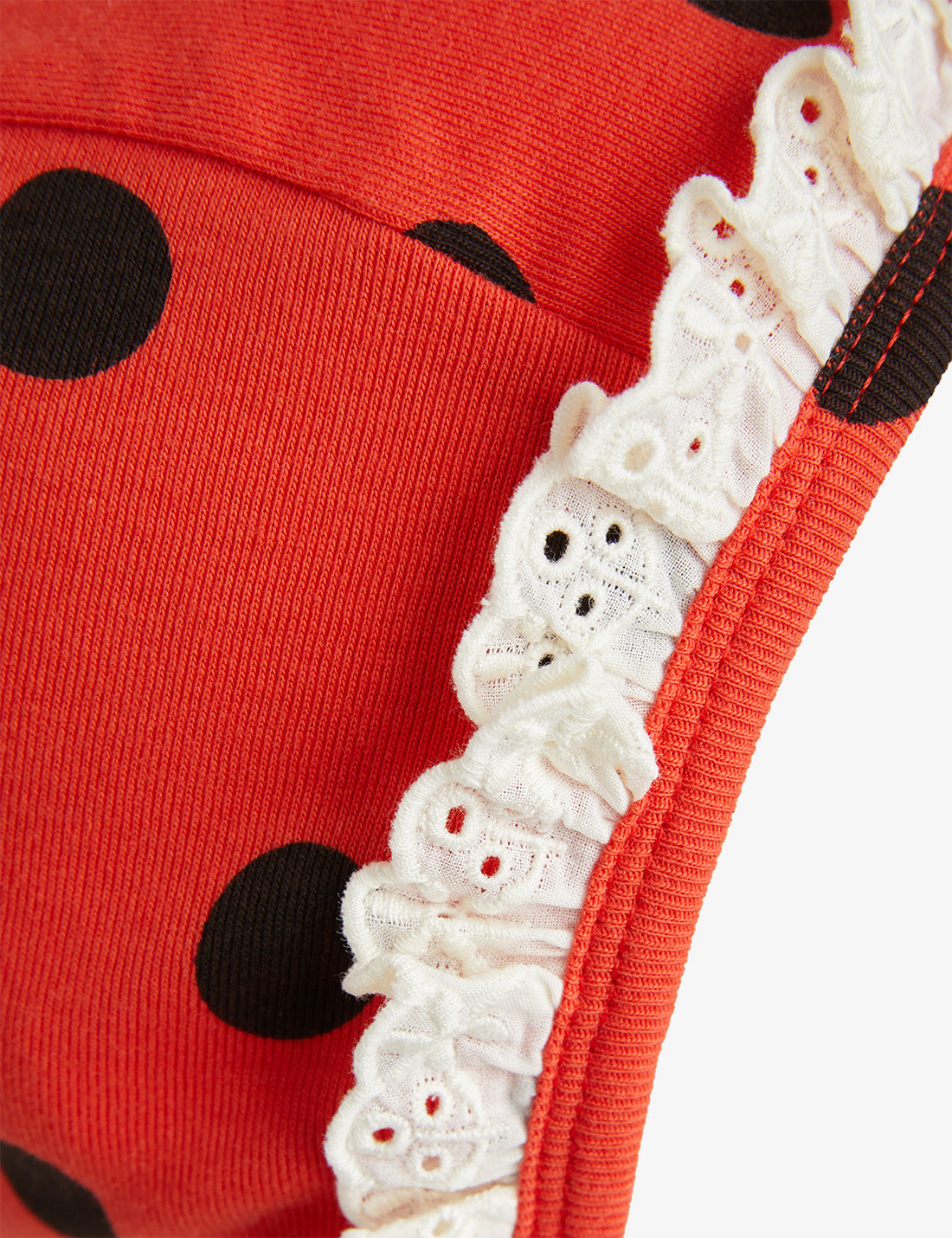 Mini Rodini BABY - Dots Baby Bonnet — product detail shot