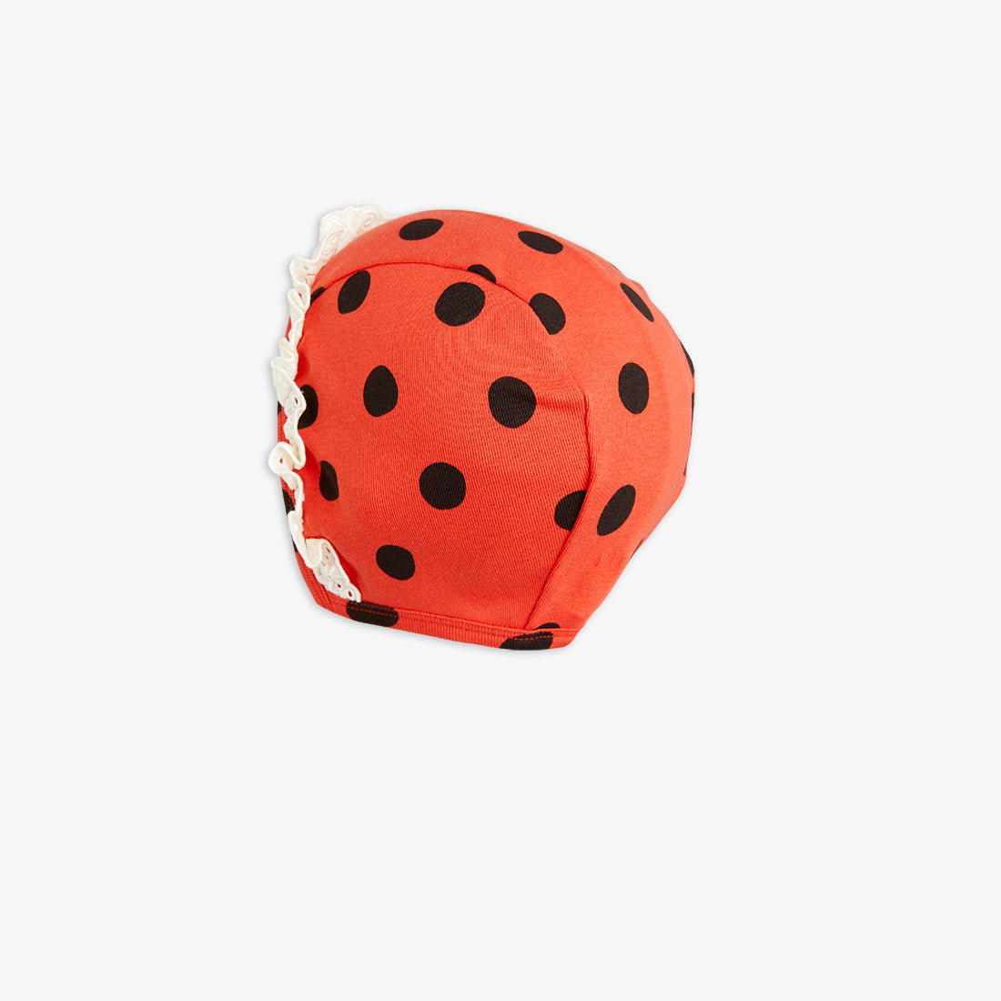Mini Rodini BABY - Dots Baby Bonnet — styled lifestyle shot