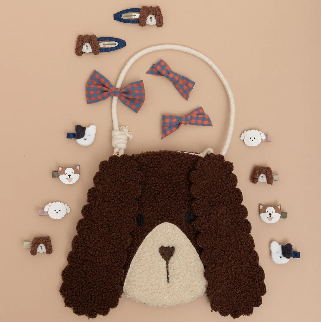 Mimi and Lula - Cockapoo Clip Set — back view flat lay