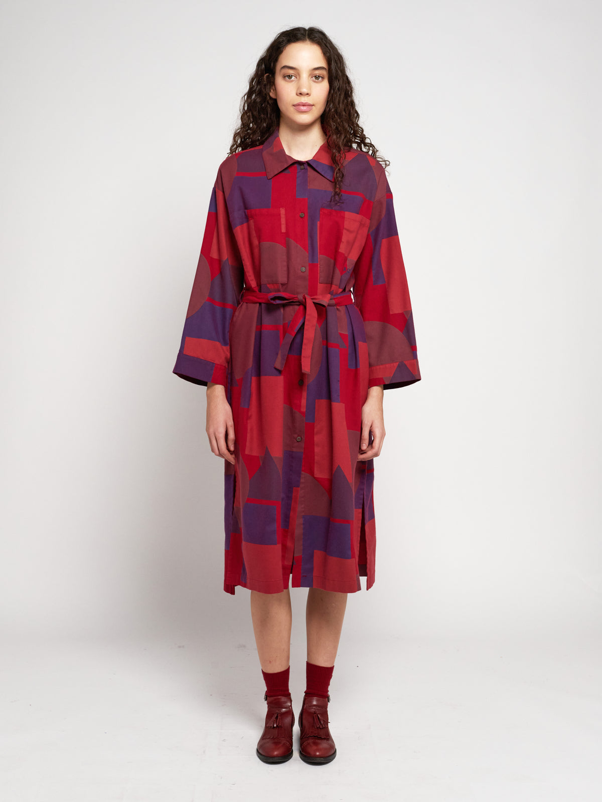Bobo Choses WOMAN | Geometric print long dress