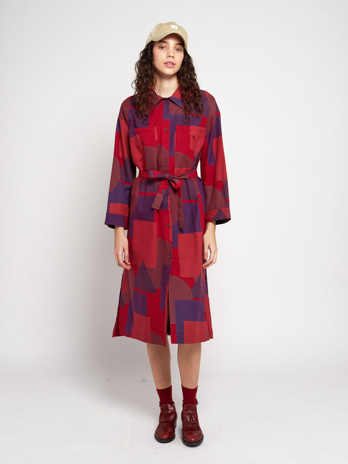 Bobo Choses WOMAN | Geometric print long dress