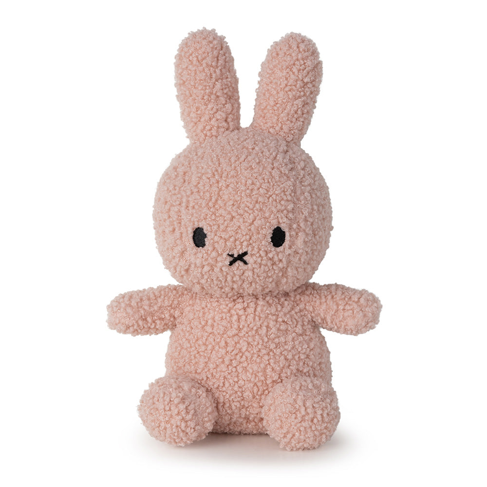 Miffy - ECO Tiny Teddy Pink 23cm — front view flat lay