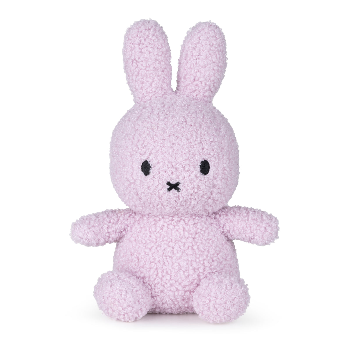 Miffy - ECO Tiny Teddy Lavender 23cm — front view flat lay