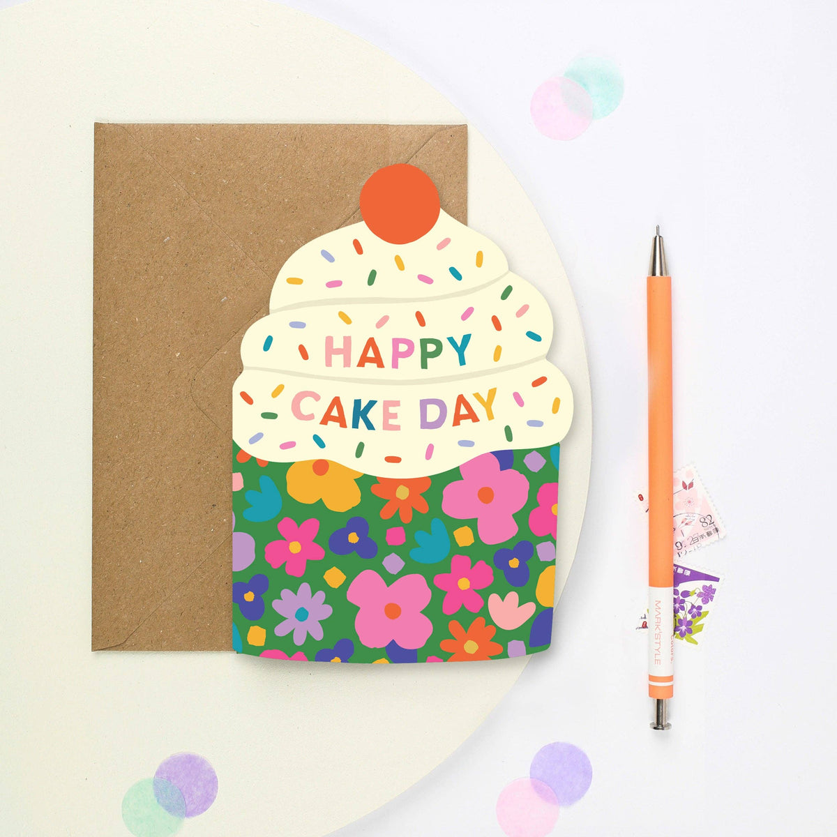 Mifkins | Cupcake Birthday Card