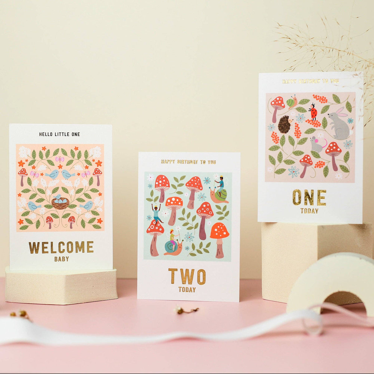 Mifkins | Welcome Baby Nest Card