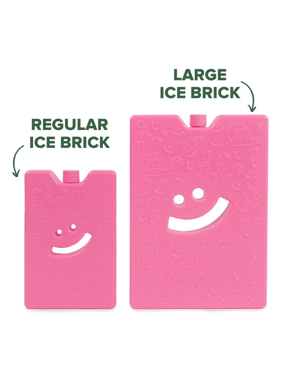 The Somewhere Co Pink Ice Brick large - lifestyle styled
