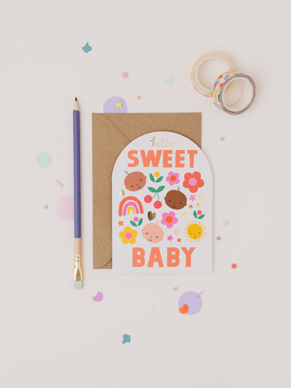 Mifkins | Inclusive New Baby Card