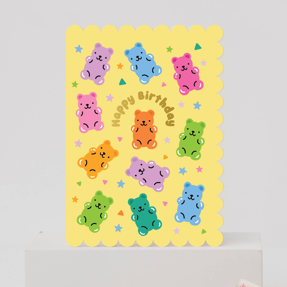 Mifkins | Gummy Bear Kids Birthday Card