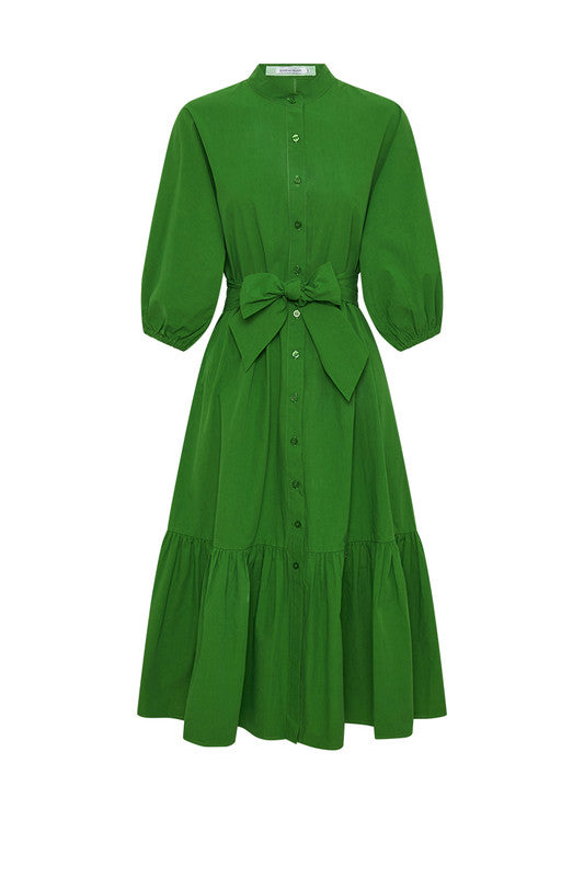 Bohemian Traders - Dolman Midi Shirt Dress — product detail shot