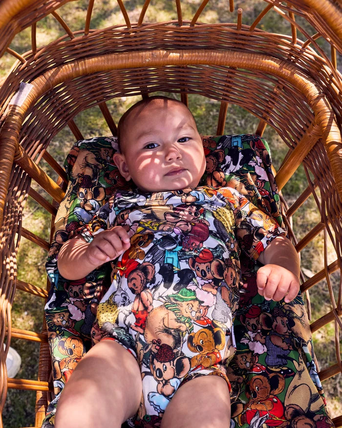 Kip & Co x Blinky Bill BABY | Blinky And Friends Organic Short Sleeve Romper