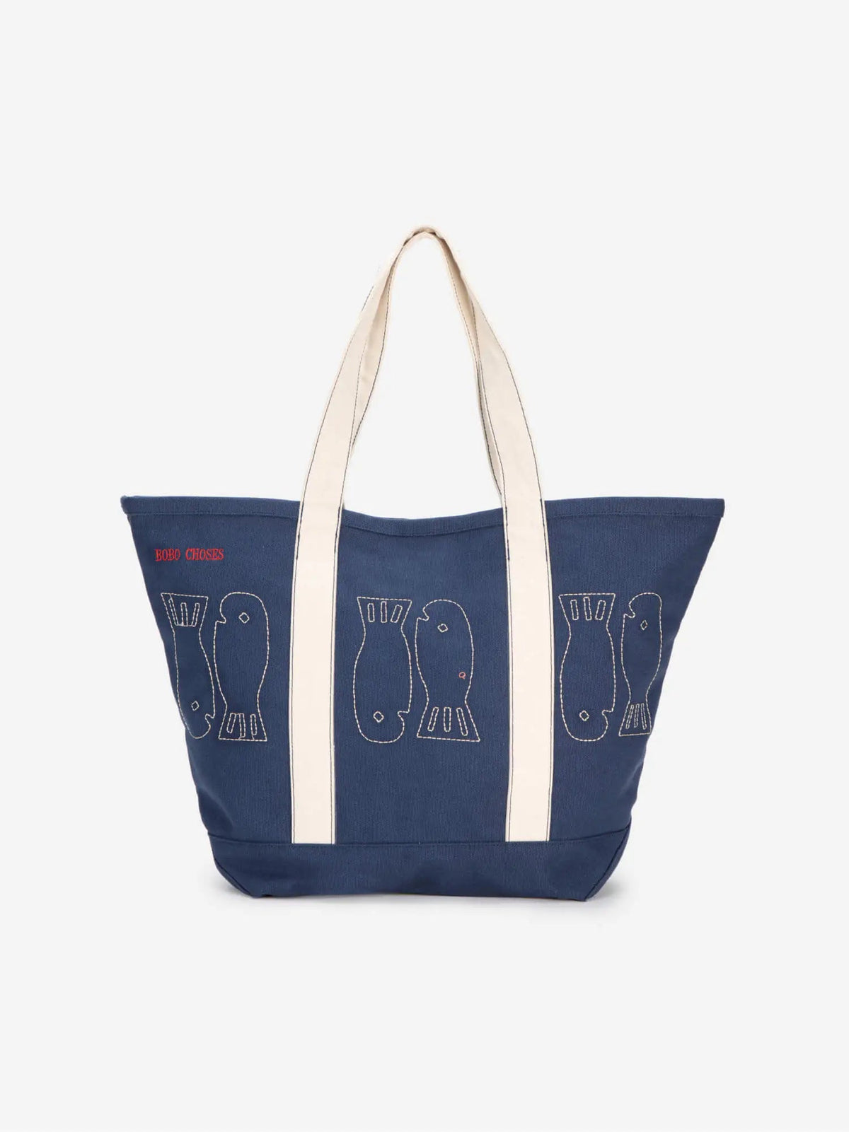 Bobo Choses WOMAN - Lucky Fish canvas bag — product detail shot