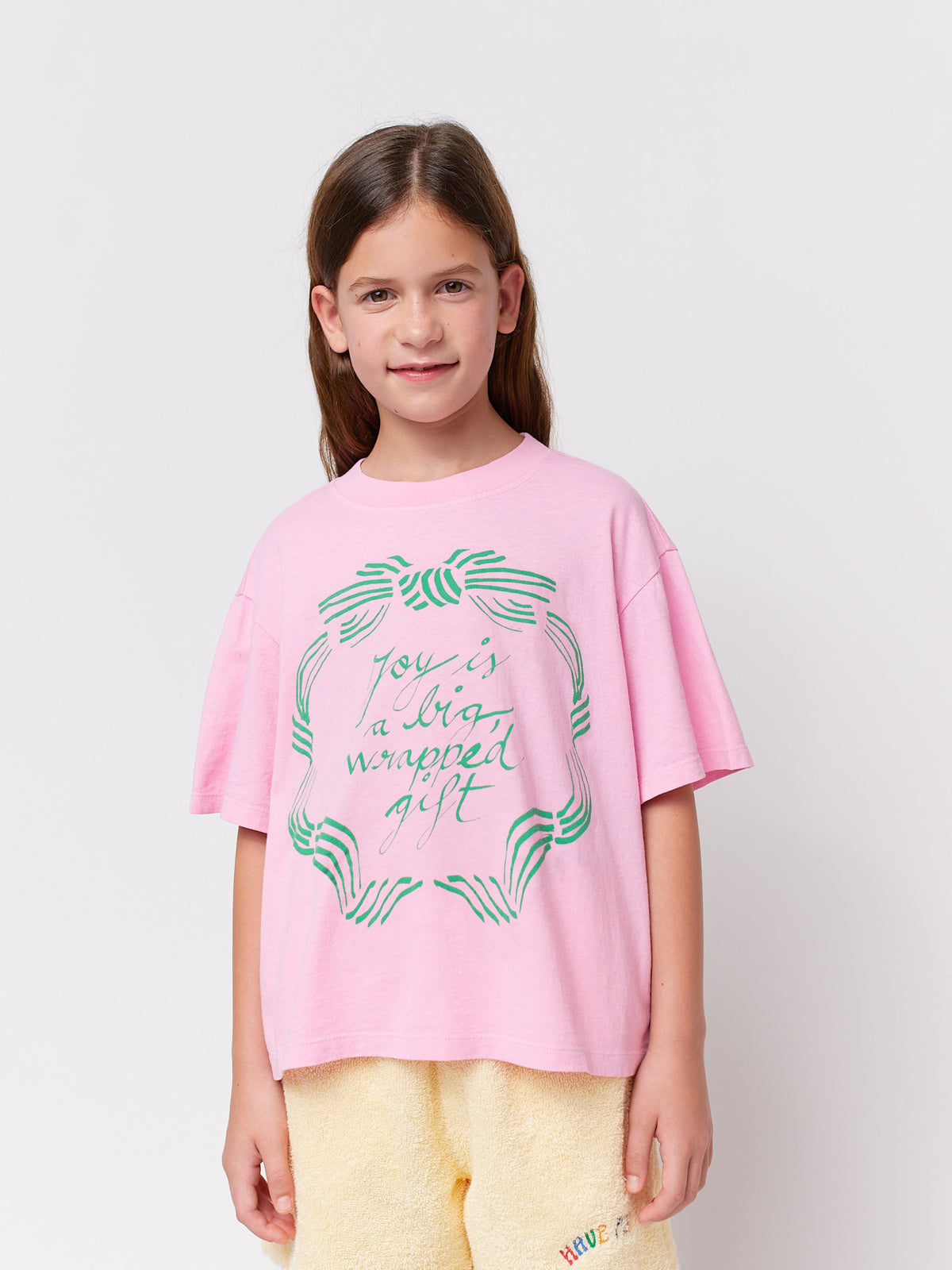 Bobo Choses *Limited Edition - Ribbon Gift T-shirt — product detail shot
