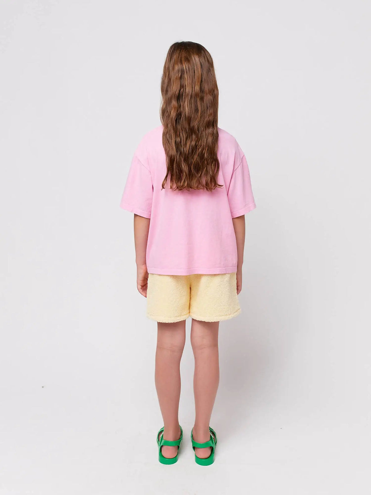 Bobo Choses *Limited Edition - Ribbon Gift T-shirt — back view flat lay