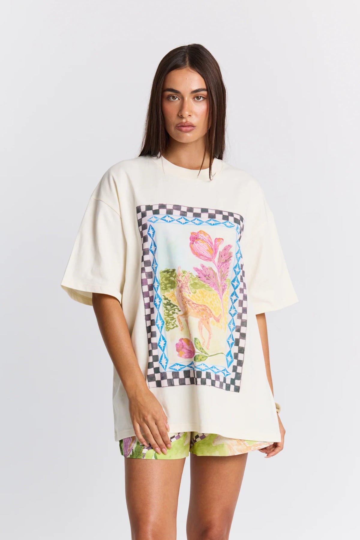 Maku | Celestial Garden Oversize Tee