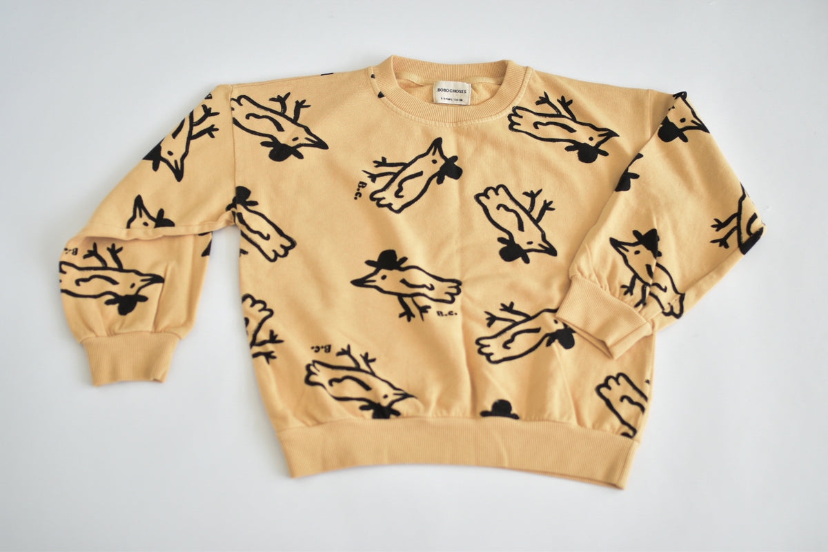 RE LOVED Bobo Choses Sweatshirt size 8-9 — product detail shot