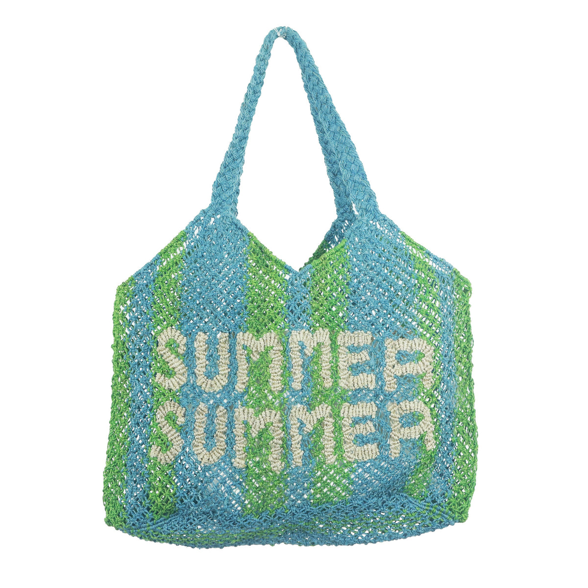 The Jacksons Drew Jute Bag Summer Summer - product view