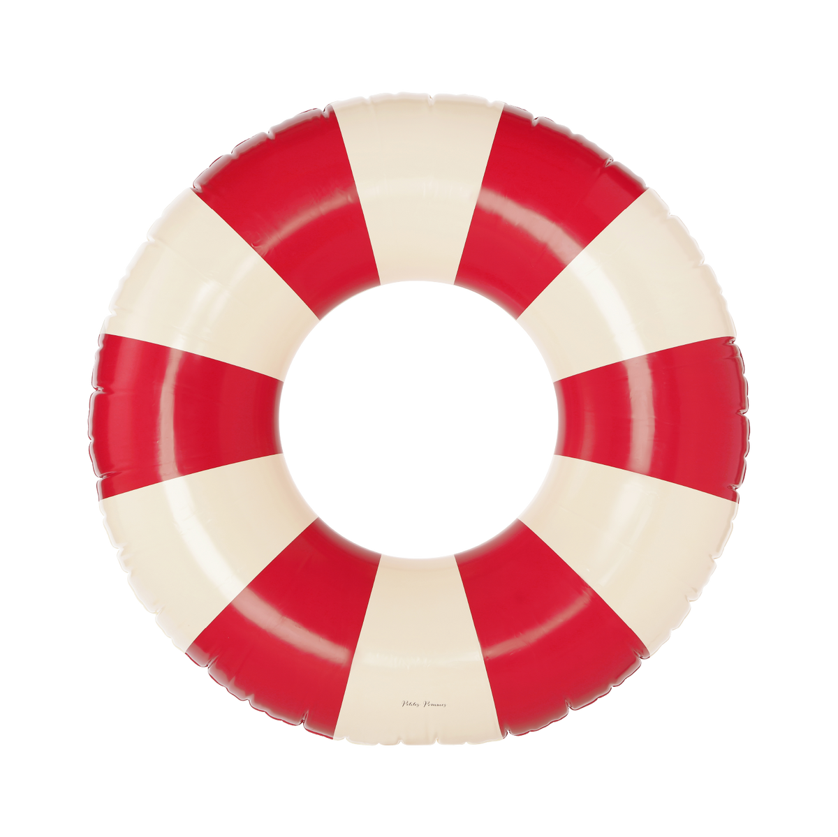 Petites Pommes - Anna Swim Ring - Signal Red 60cm (3+ years) — front view flat lay