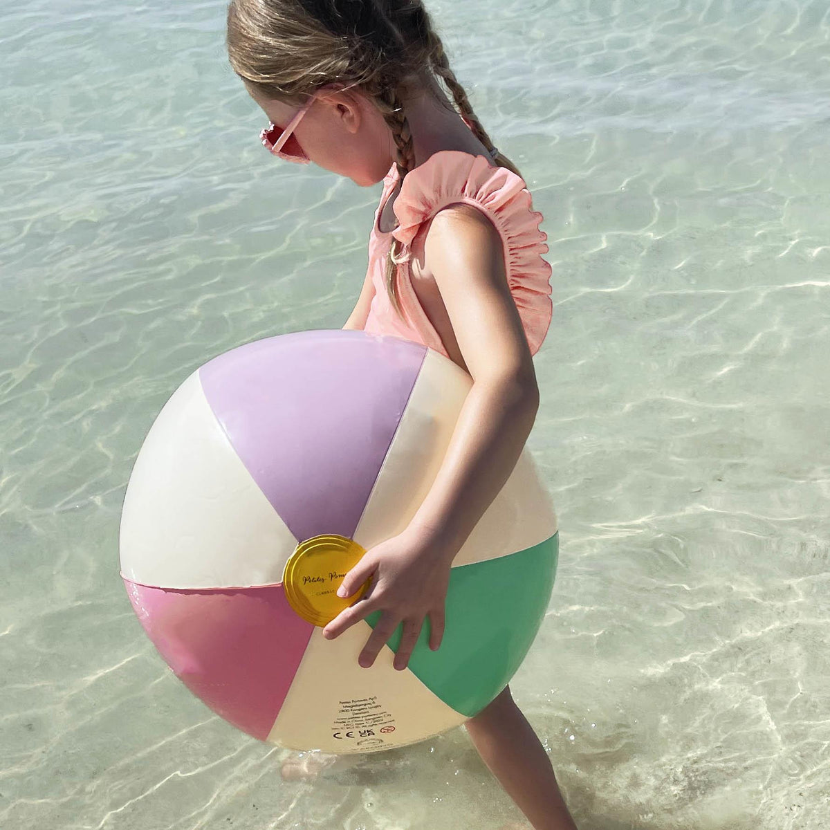Petites Pommes - Otto Beach Ball - Sorbet — product detail shot