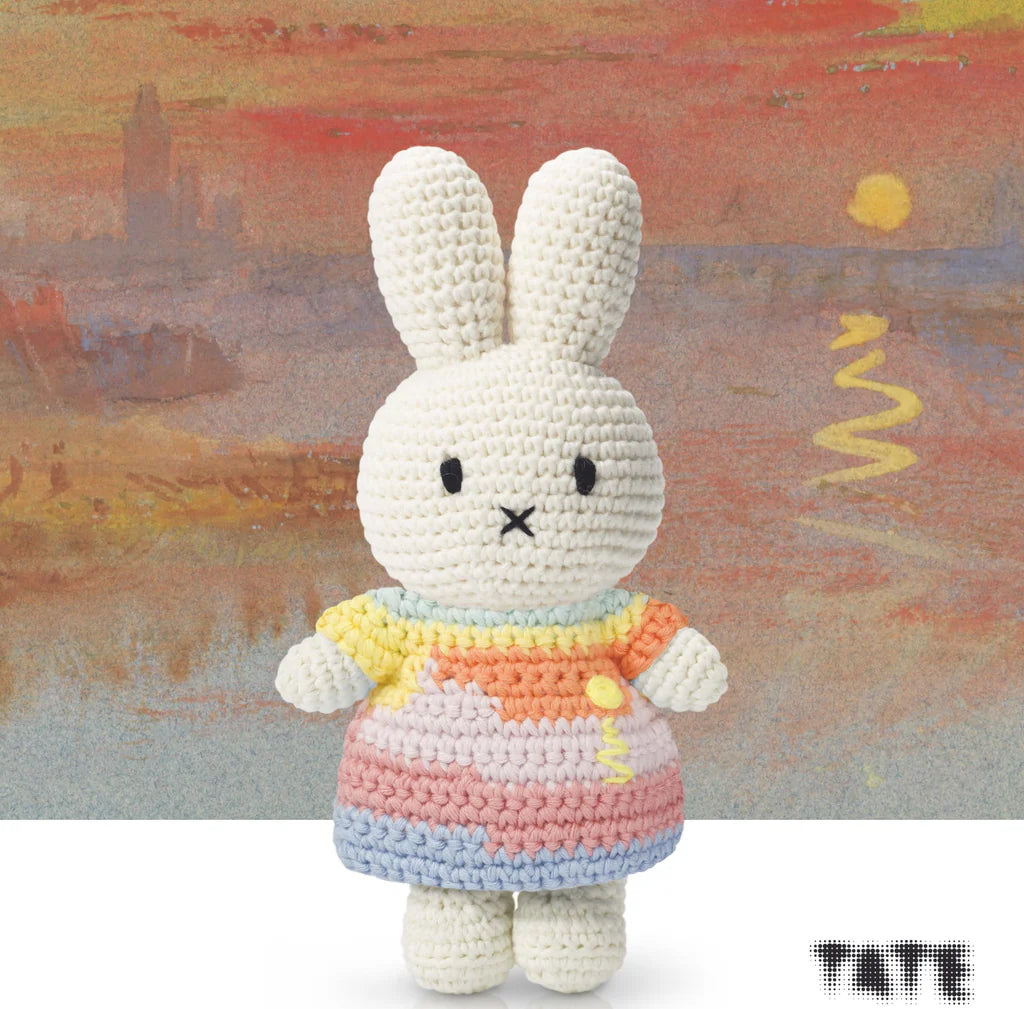 Miffy X Just Dutch Handmade Turner Dress Art Series - detail view