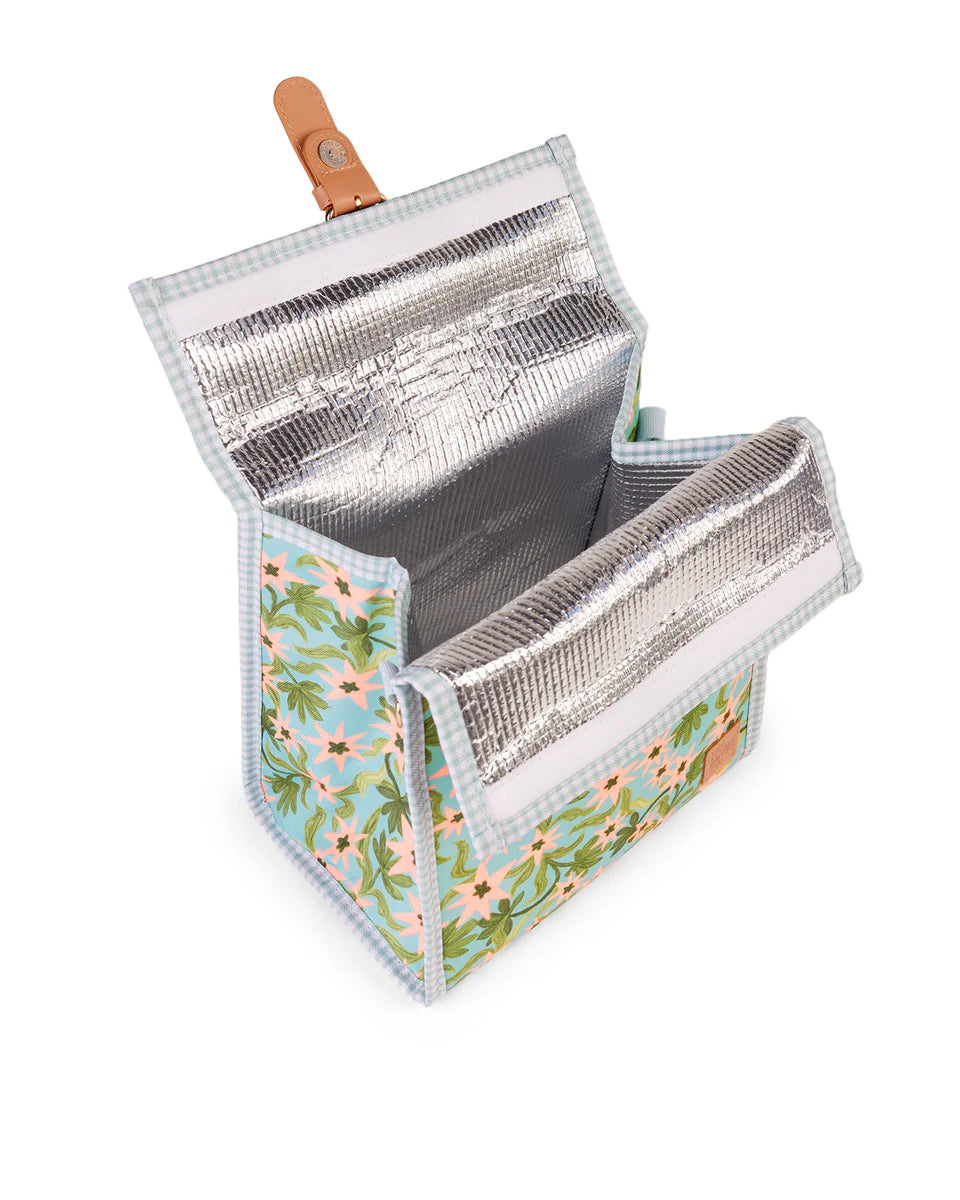 The Somewhere Co Seaflower Lunch Satchel - lifestyle styled