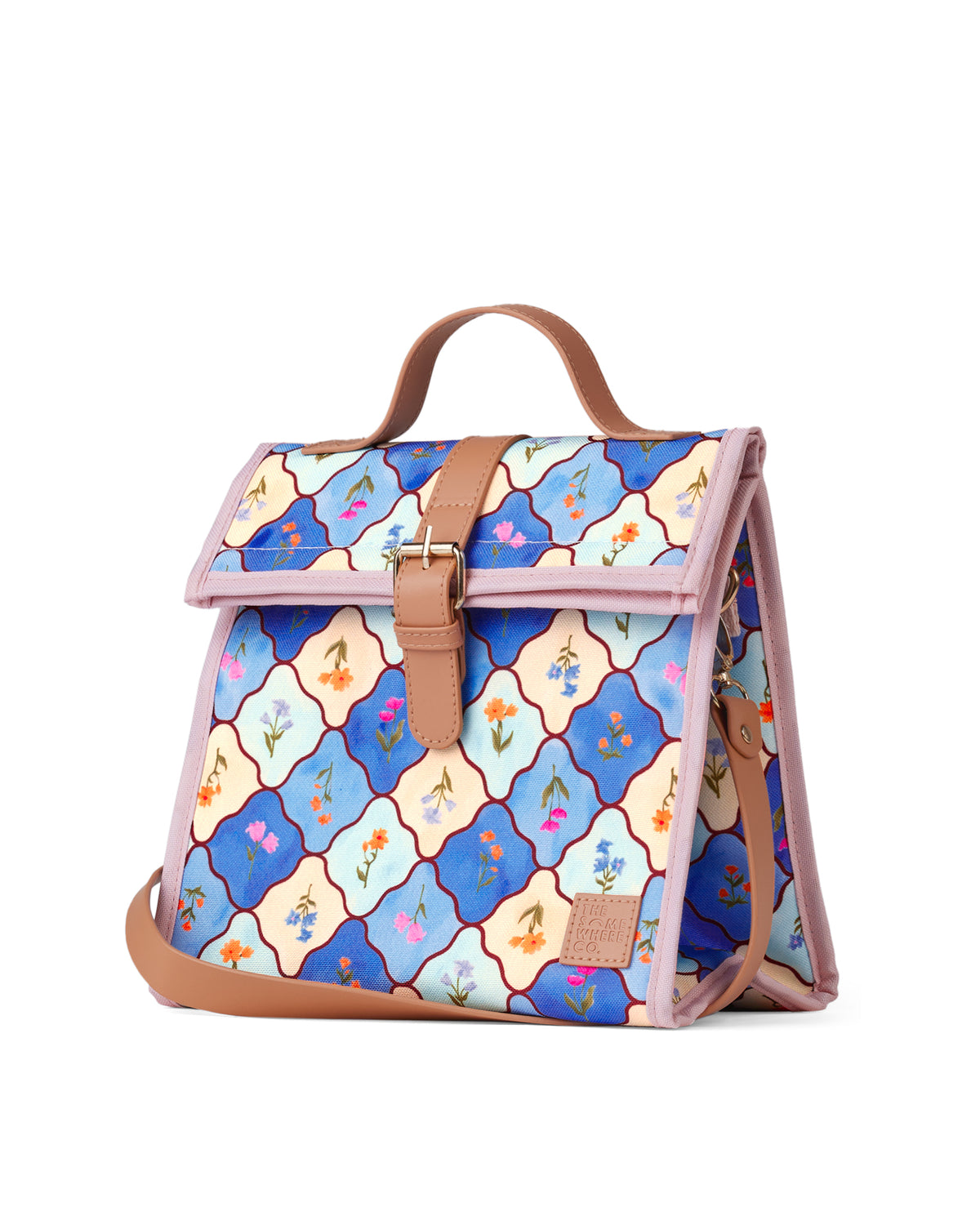 The Somewhere Co Amalfi Lunch Satchel - front view