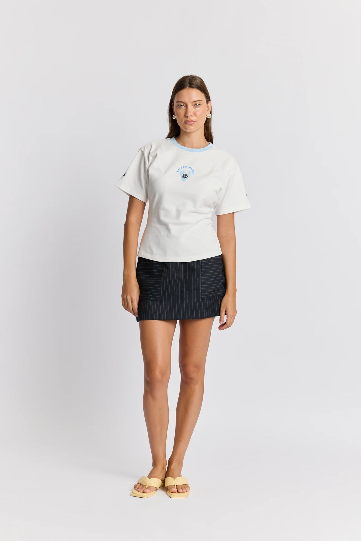 Maku Tutto Passa fitted tee - back view