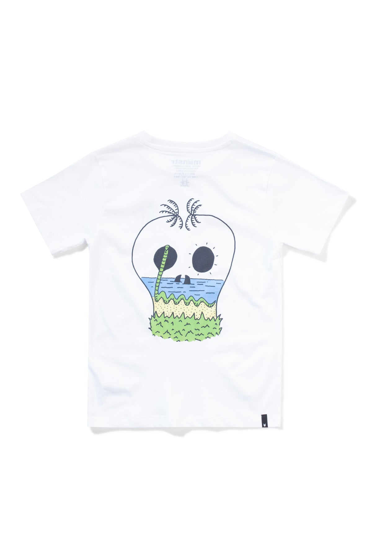 Munster Kids - Wild Logo Tee- White — product detail shot