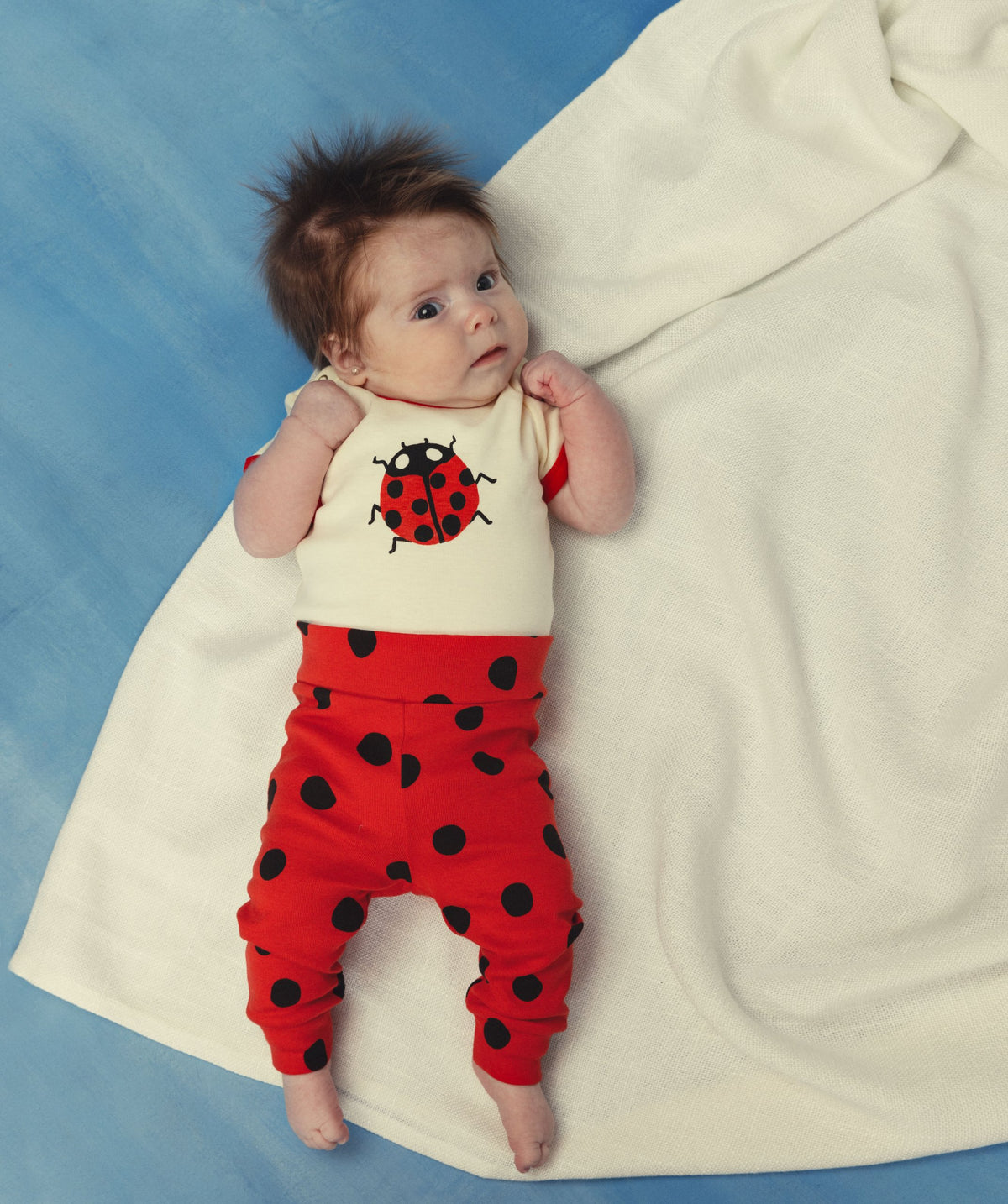 New Mini Rodini - Dots Leggings — product detail shot
