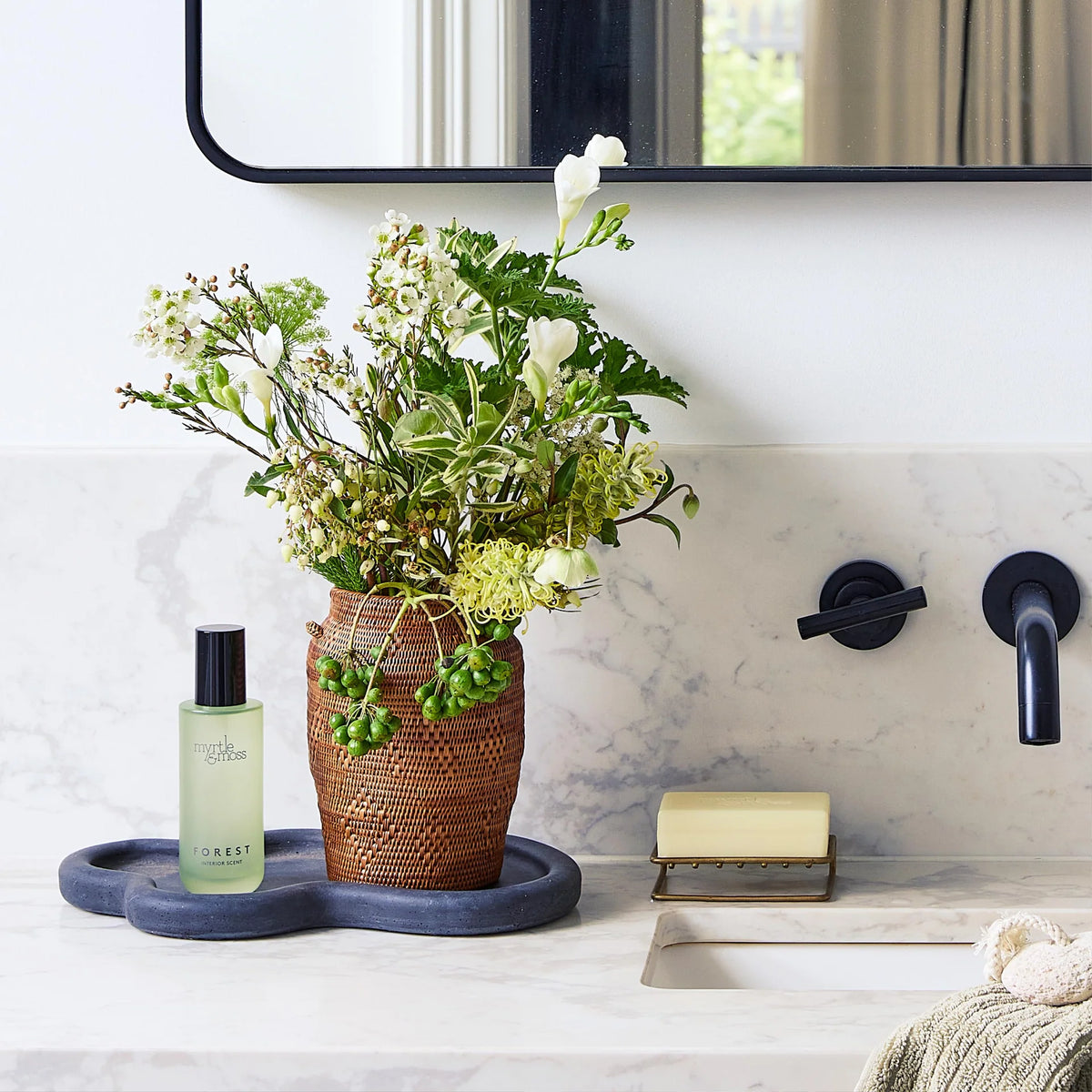 Myrtle & Moss Forest botanical interior scent room spray, view 2