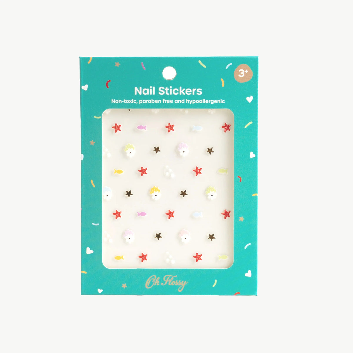Oh Flossy Nail Stickers Under The Sea - stickers on nails