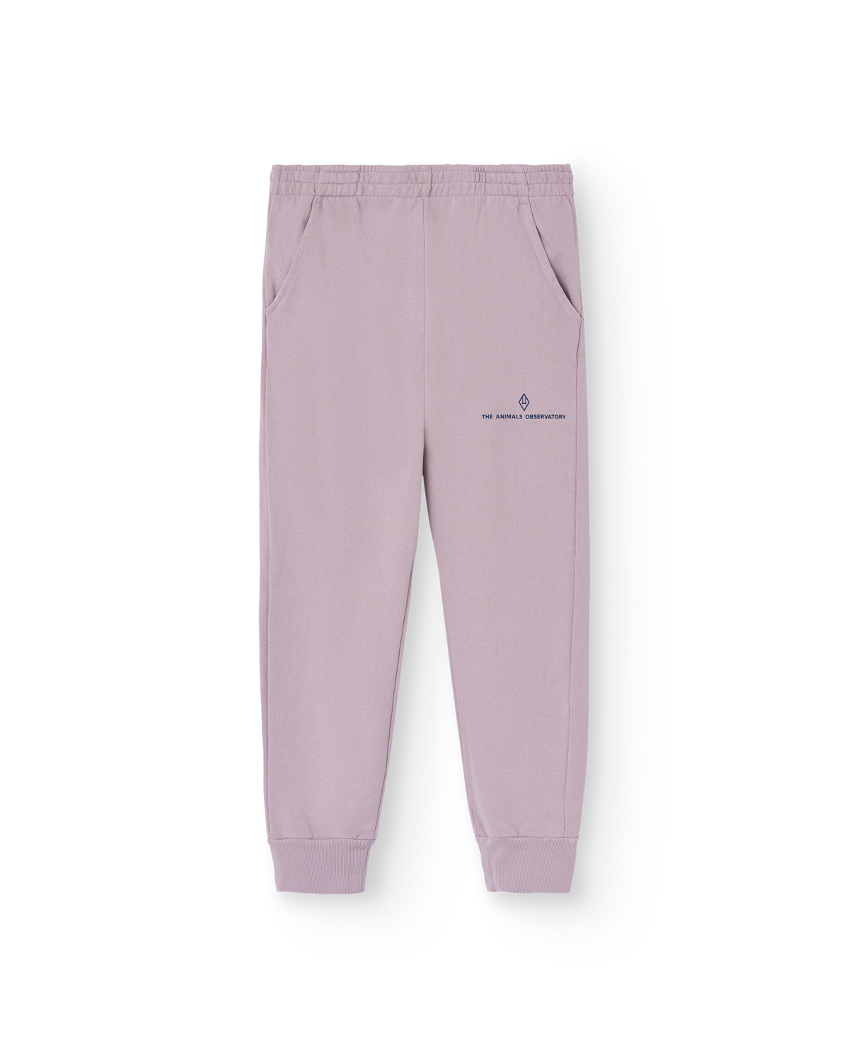 The Animals Observatory - Draco Kids Sweatpants SS25 - Lavand — front view flat lay