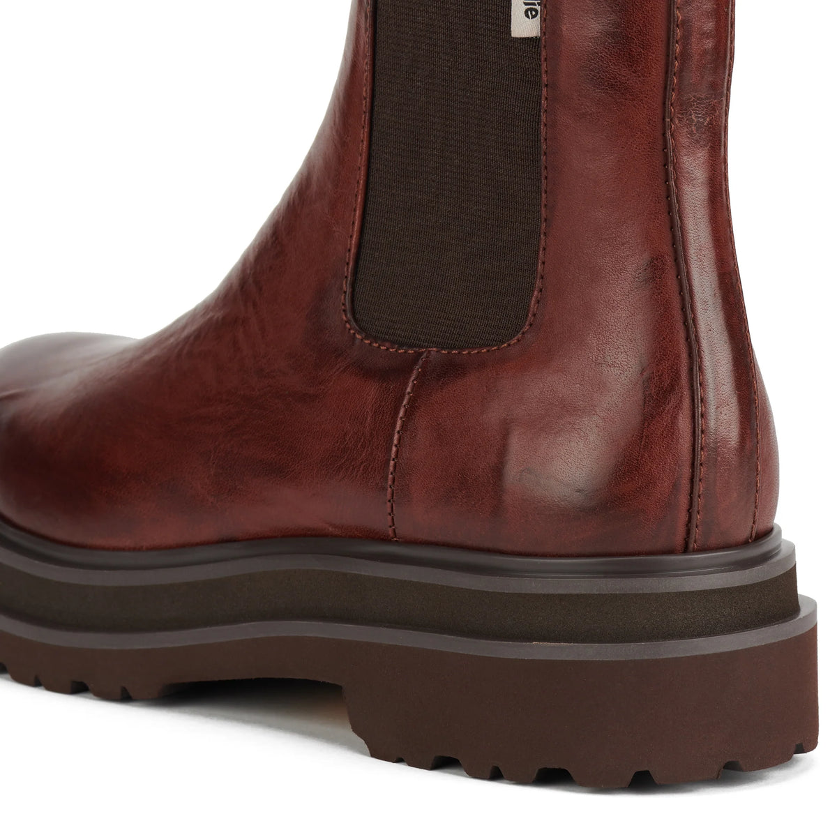 Rollie Nation - Chelsea Step Vintage Mocha — close-up detail