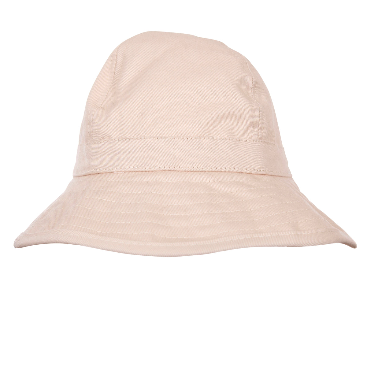 Acorn Baby Vanilla Wide Brim Infant Hat - product flatlay