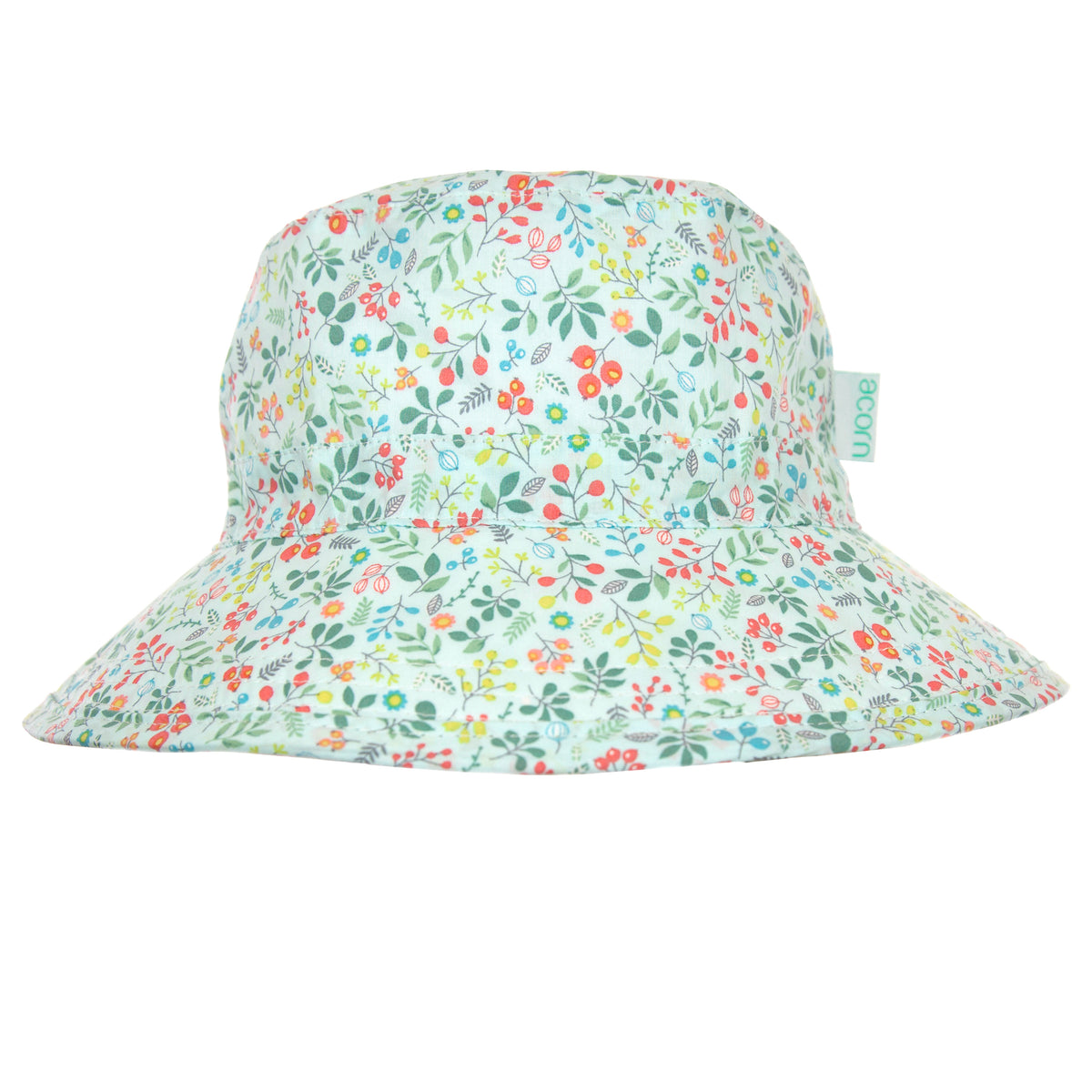 Acorn Monet Broad Brim Bucket Hat - product flatlay