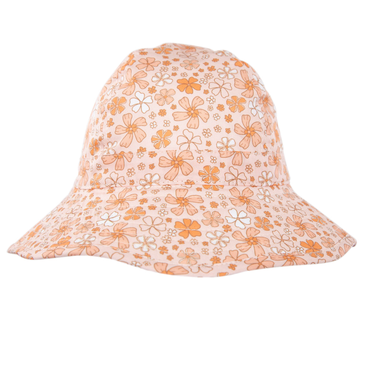 Acorn Baby Lulu Wide Brim Infant Hat - product flatlay