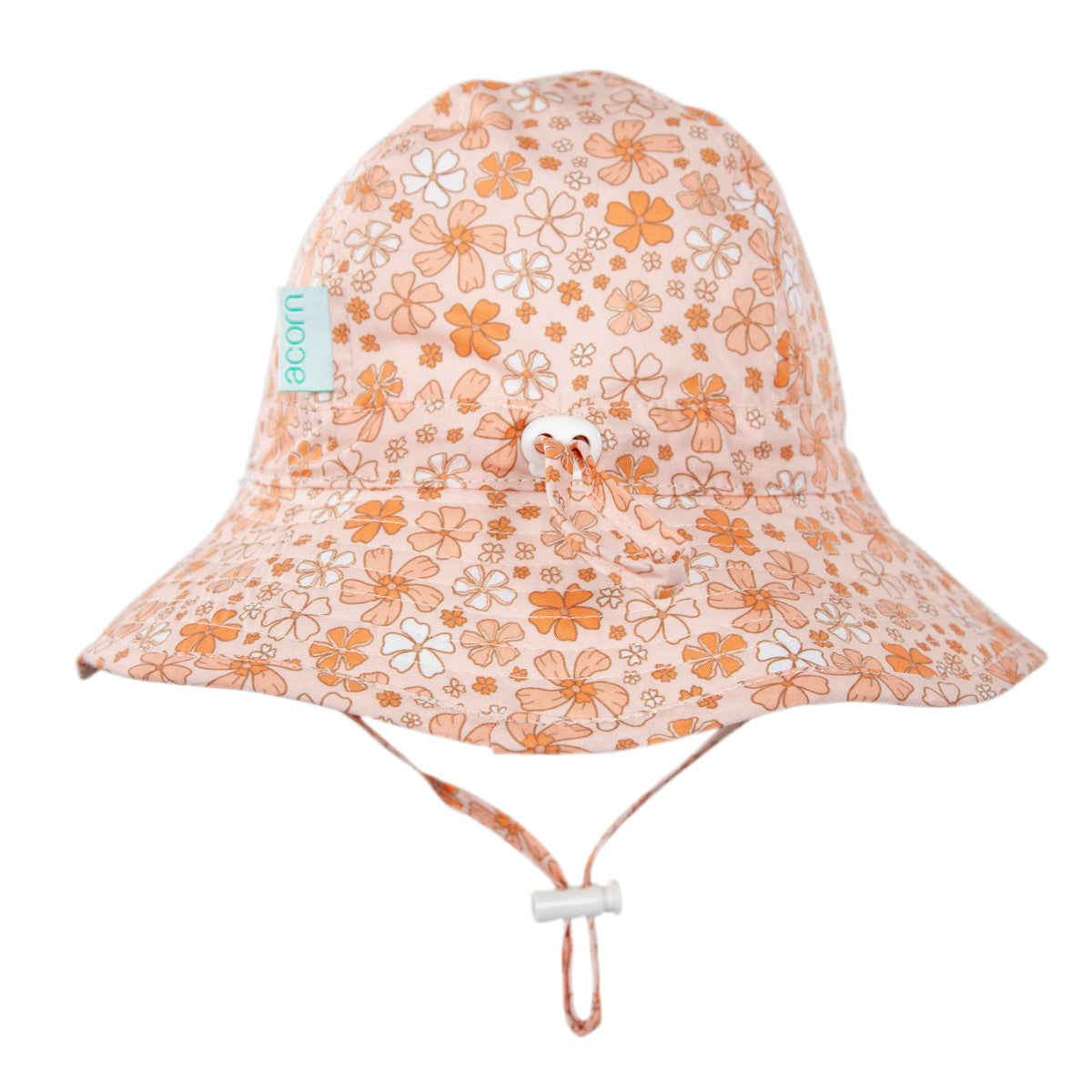 Acorn Baby Lulu Wide Brim Infant Hat - lifestyle styled