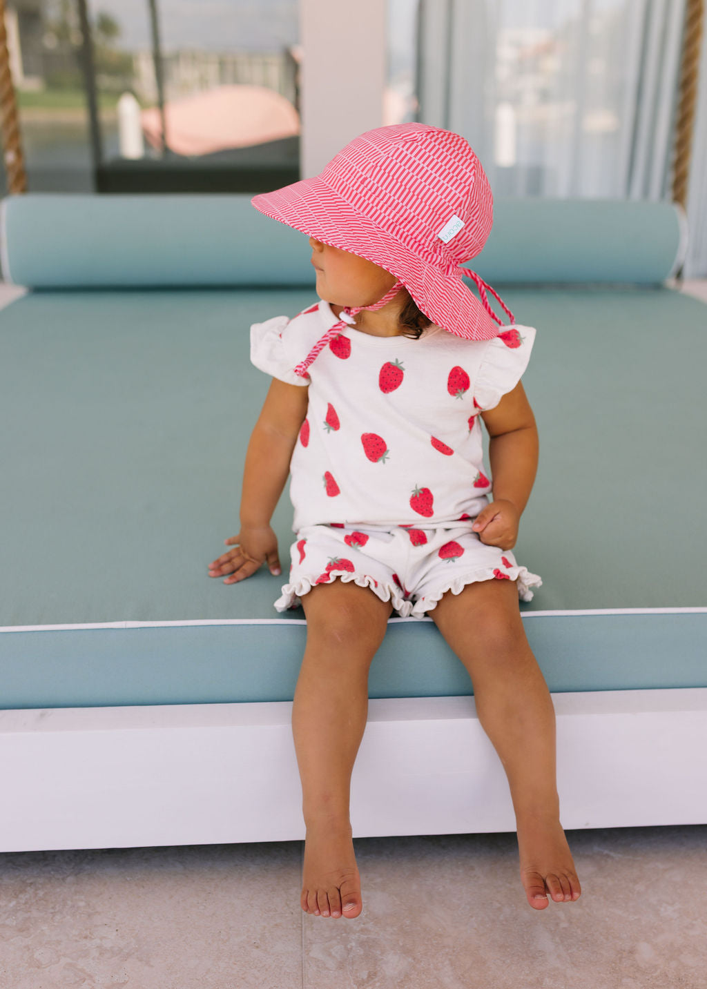 Acorn | Cotton Candy Wide Brim Sunhat