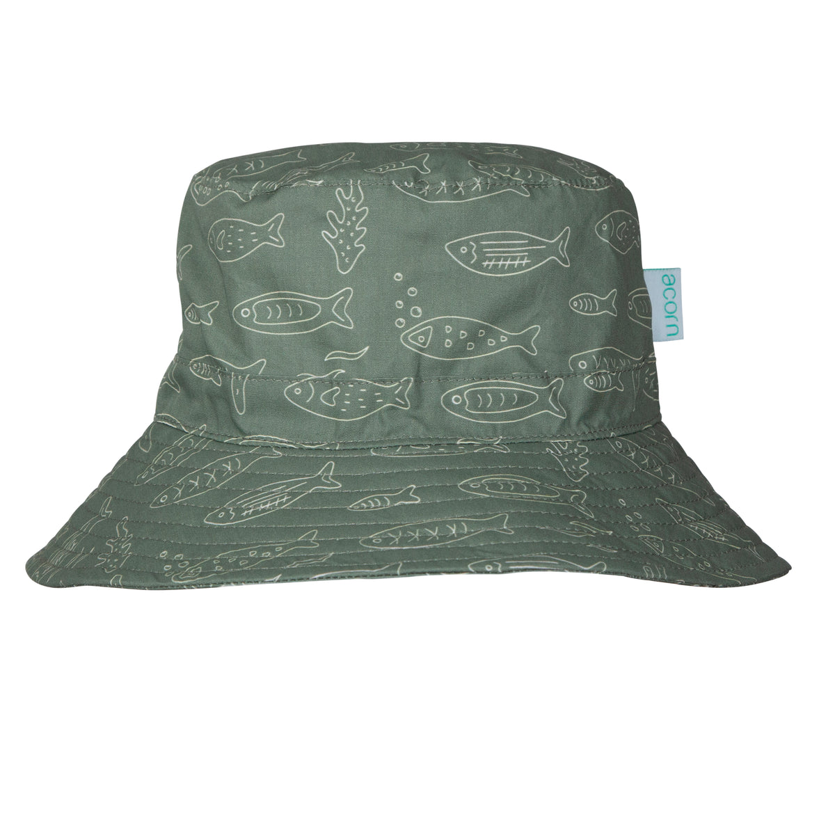 Acorn | School Of Fish Wide Brim Bucket Hat