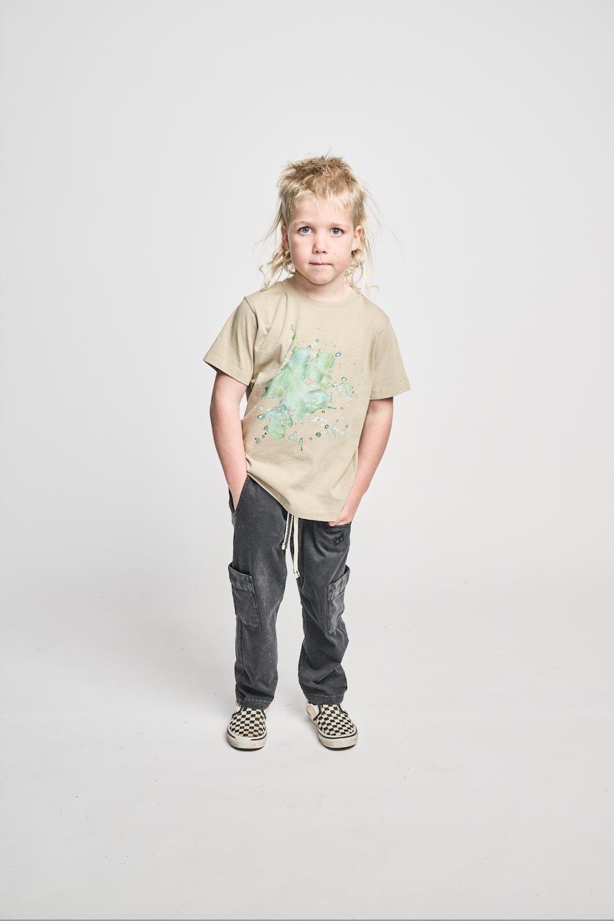 Munster Kids - Missed Me Tee- Sand — product detail shot