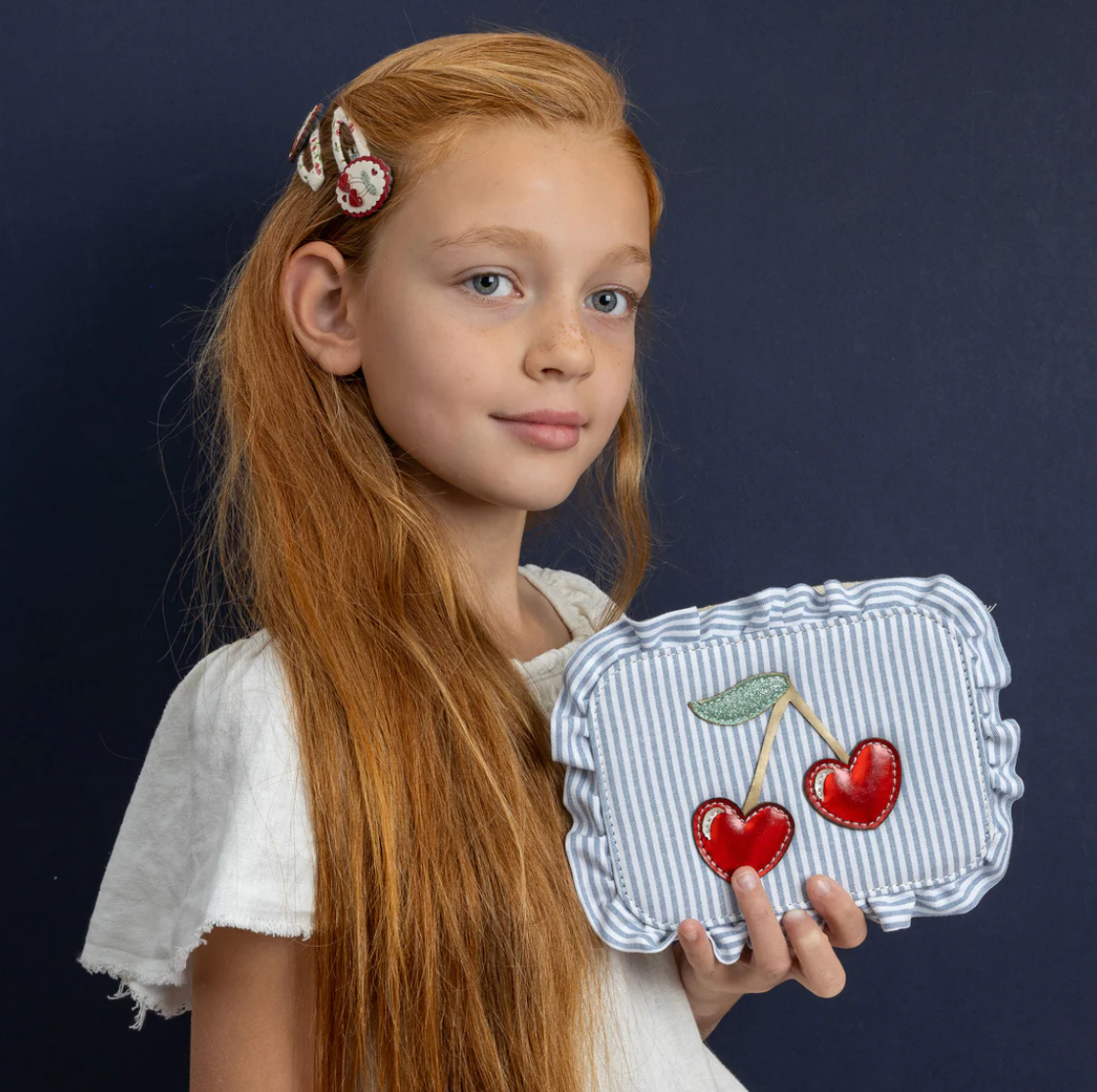 Mimi and Lula - Scallop Framed Cherry Clic Clacs — product detail shot