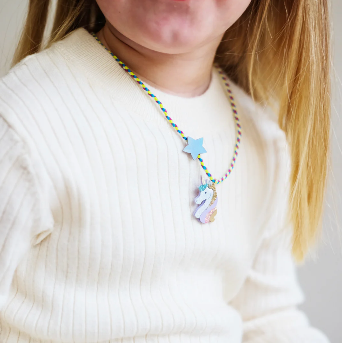 Mimi and Lula - Unicorn Jewellery Set — product detail shot