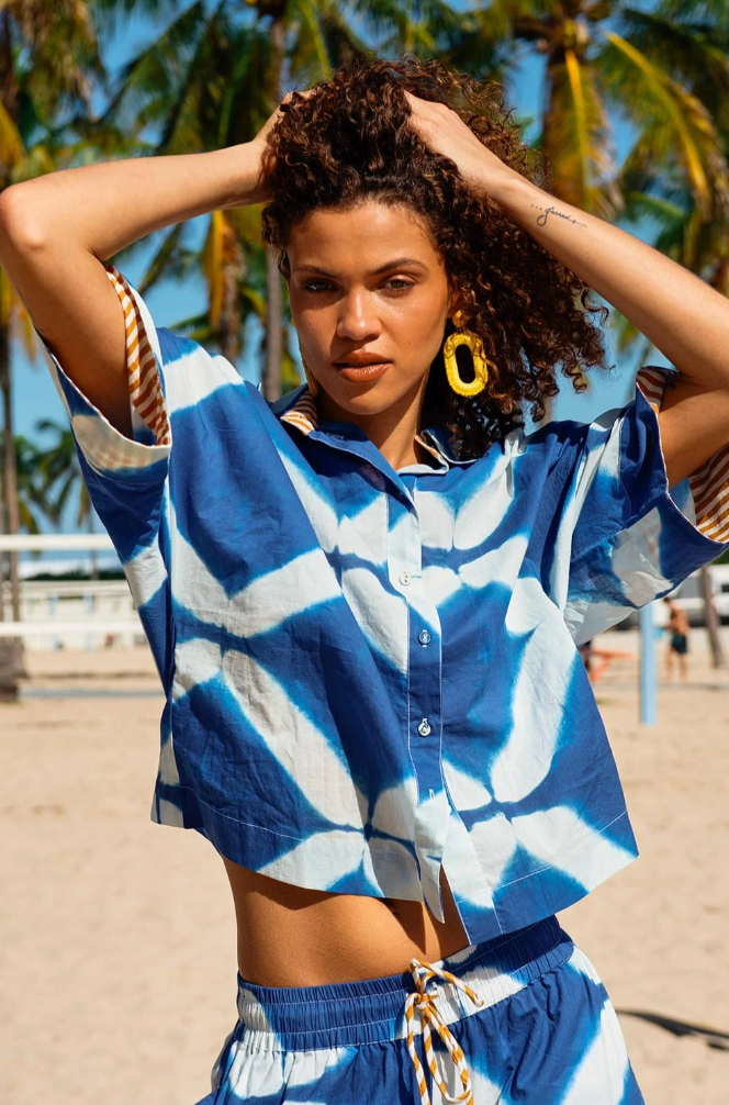 Boom Shankar | Maui Shirt - Block Print