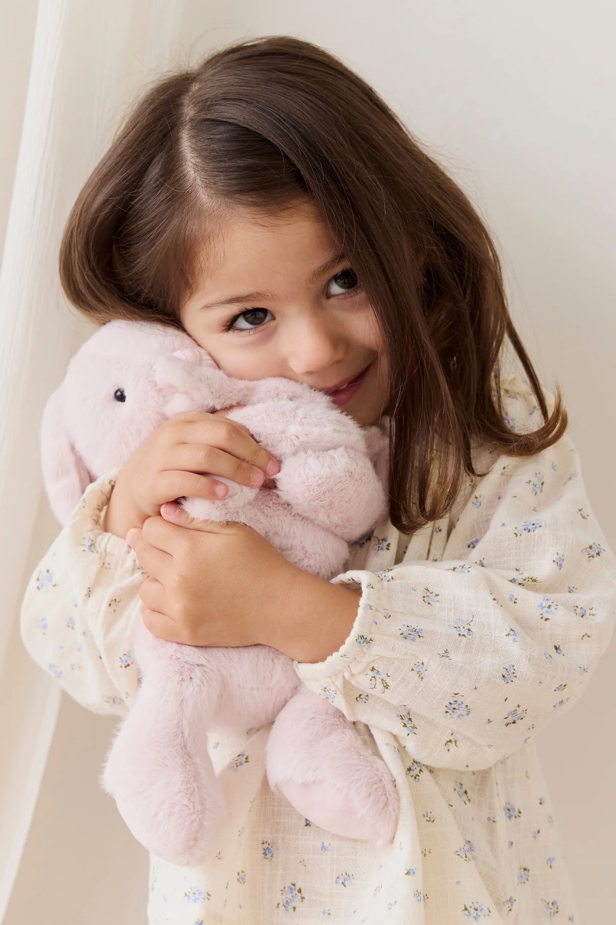 Jamie Kay Snuggle Bunnies | Frankie the hugging Bunny - Blush 30cm