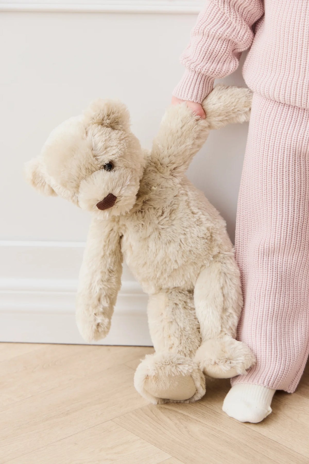 Jamie Kay Snuggle Bunnies - Theo the Bear — product detail shot