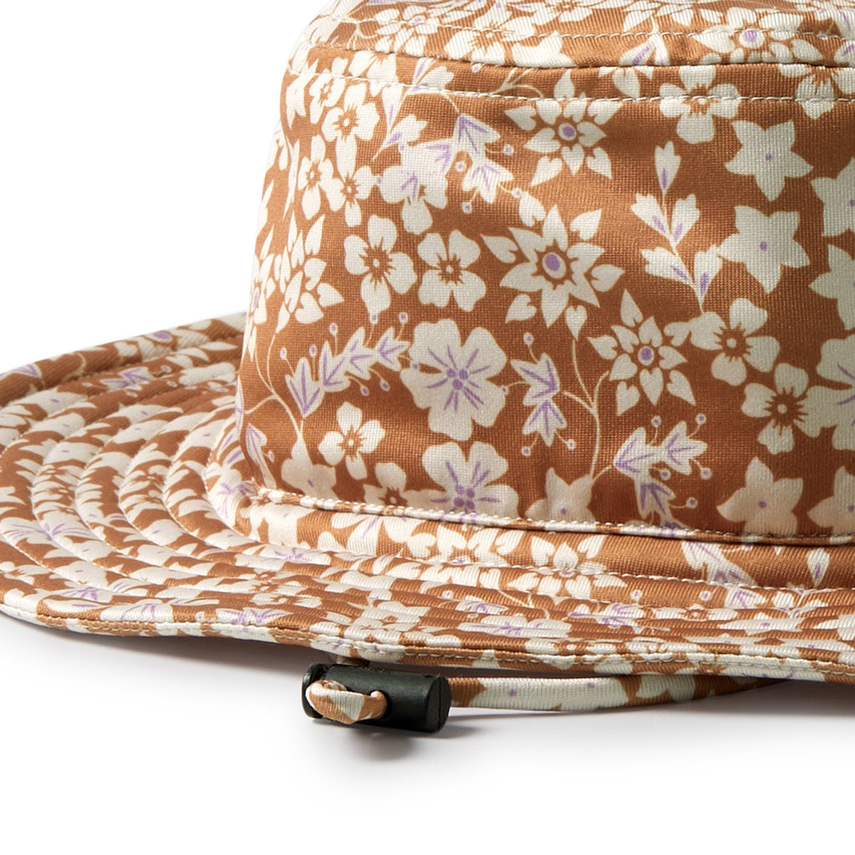 Wilson and Frenchy Hazel Floral Swim Sun Hat - floral print detail