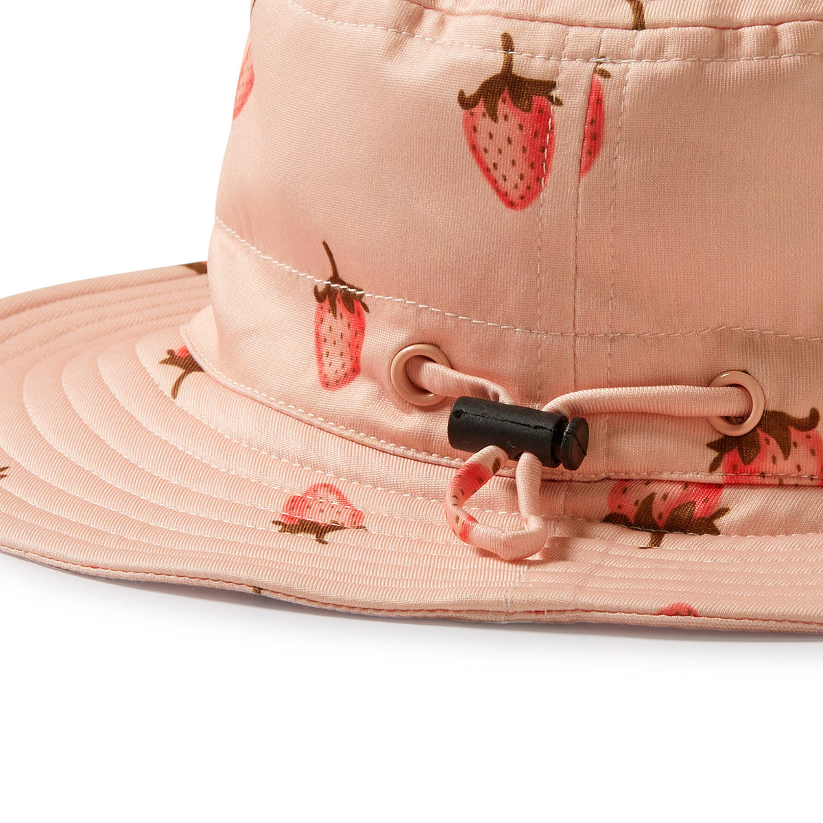 Wilson and Frenchy Strawberry Kisses Swim Sun Hat - back view