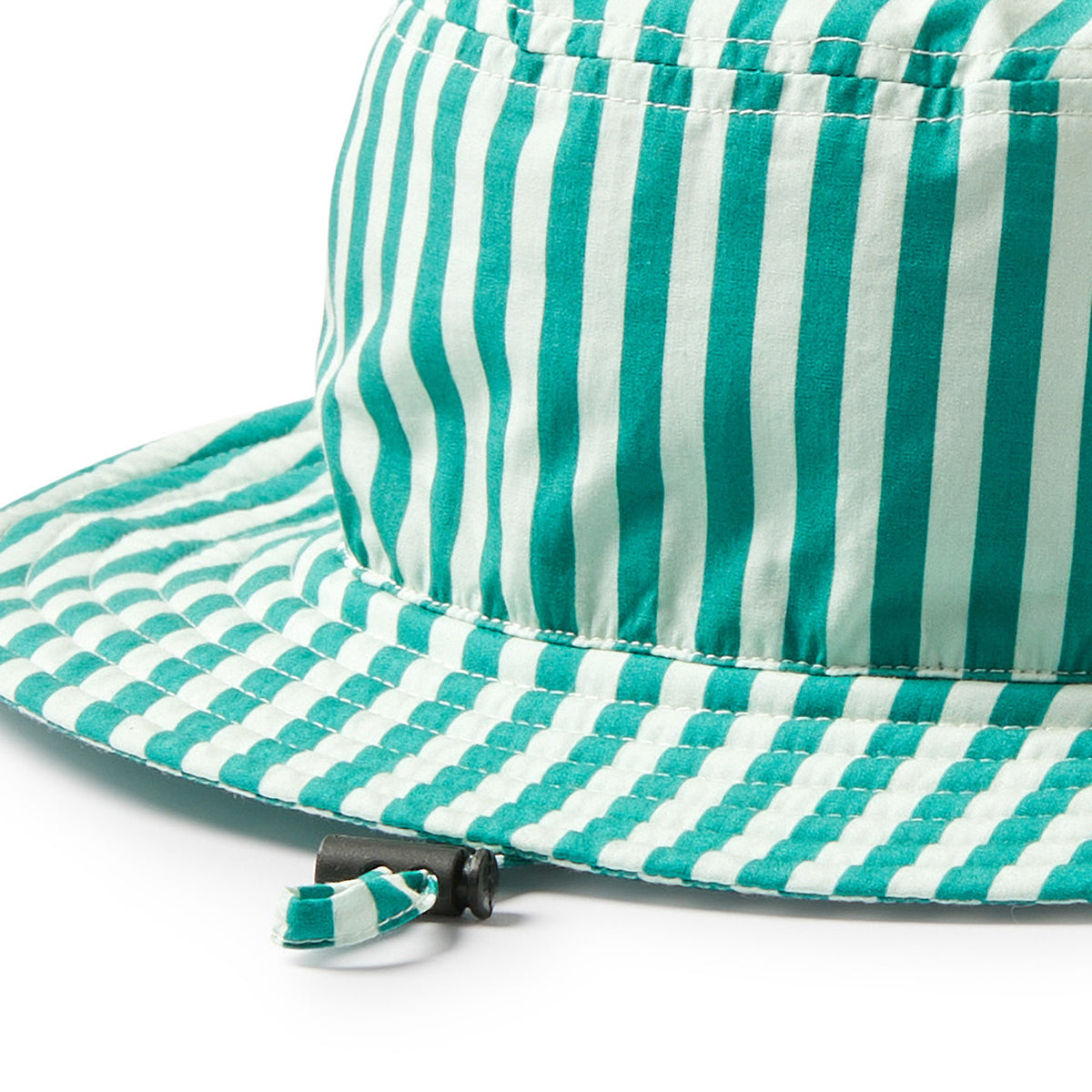 Wilson and Frenchy Green Bean Stripe Sun Hat - lifestyle styled
