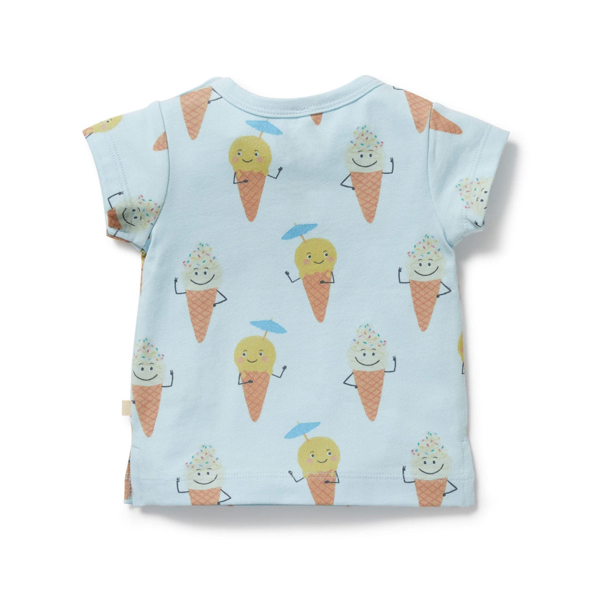 Wilson and Frenchy Frosty Friends Organic Tee - lifestyle styled